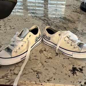 BRIDE Converse Shoes 💍